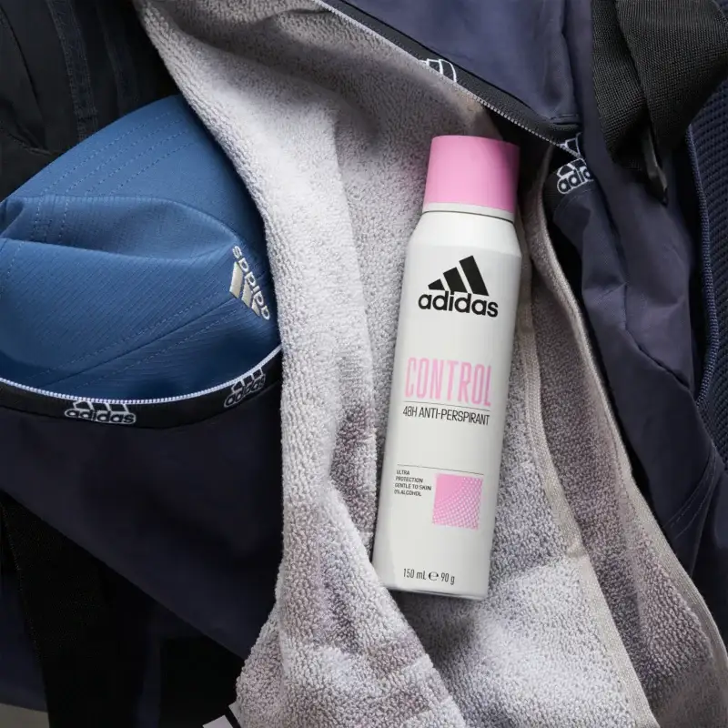 Adidas Deodorant Control, Antiperspirant spray Femei, 150 ml Bax 6 buc.